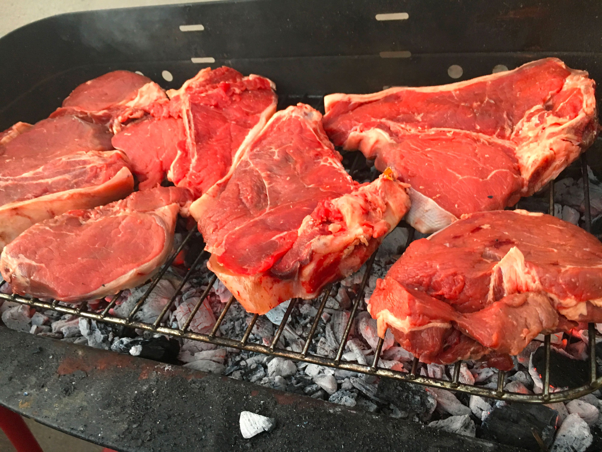 Bistecche alla griglia